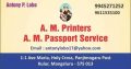 A. M. Passport Services