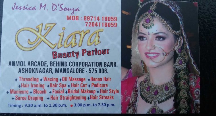 Kiara Ladies Beauty Parlour