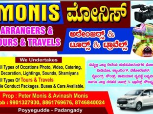 Monis Arrangers & Tours & Travels